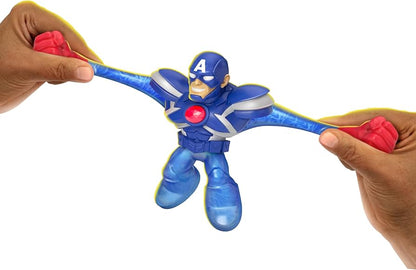 Heroes Of Goo Jit Zu Marvel S11 W2 Hero Infinity Armour Captain America