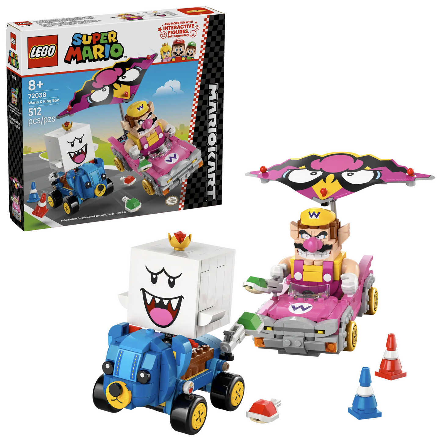 LEGO Super Mario Wario & King Boo 72038