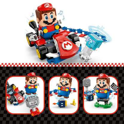 LEGO Super Mario Interactive Races with Mario In His Standard Kart 72043