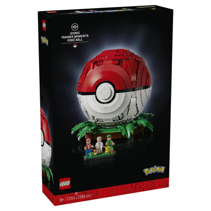 LEGO Pokemon Iconic Trainer Moments Poke Ball 72154