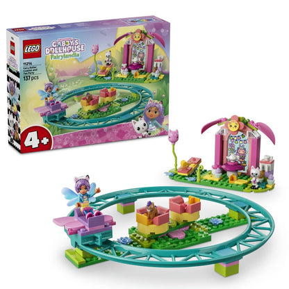 LEGO Gabby'S Dollhouse Fairy Roller Coaster And Tea Party 11214