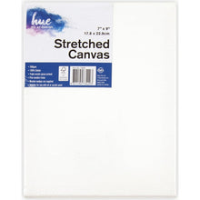 White Smoke Hue Stretched Canvas   17mm 7x9in (17.8x22.9cm) W16.1   280gsm Kids Canvas