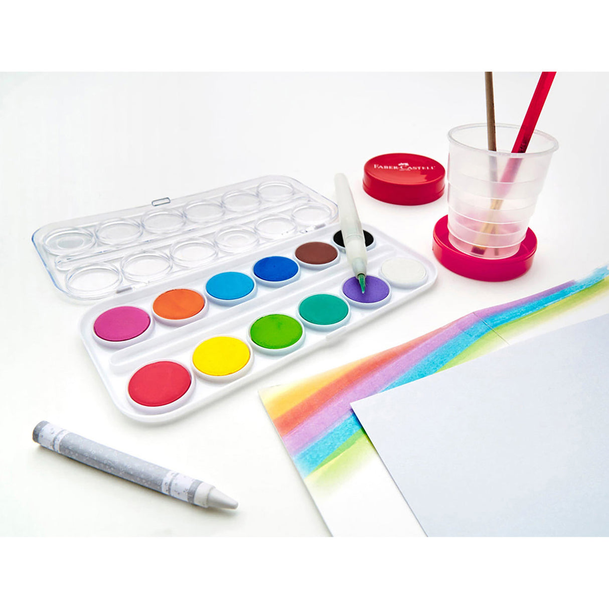 Faber Castell Young Artist Learn to Watercolor Set, (Pack of 20)