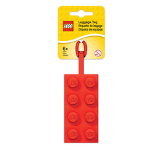 LEGO Red Brick Bag Tag