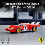 LEGO Speed Champions 1970 Ferrari 512 M 76906 (291 pieces)