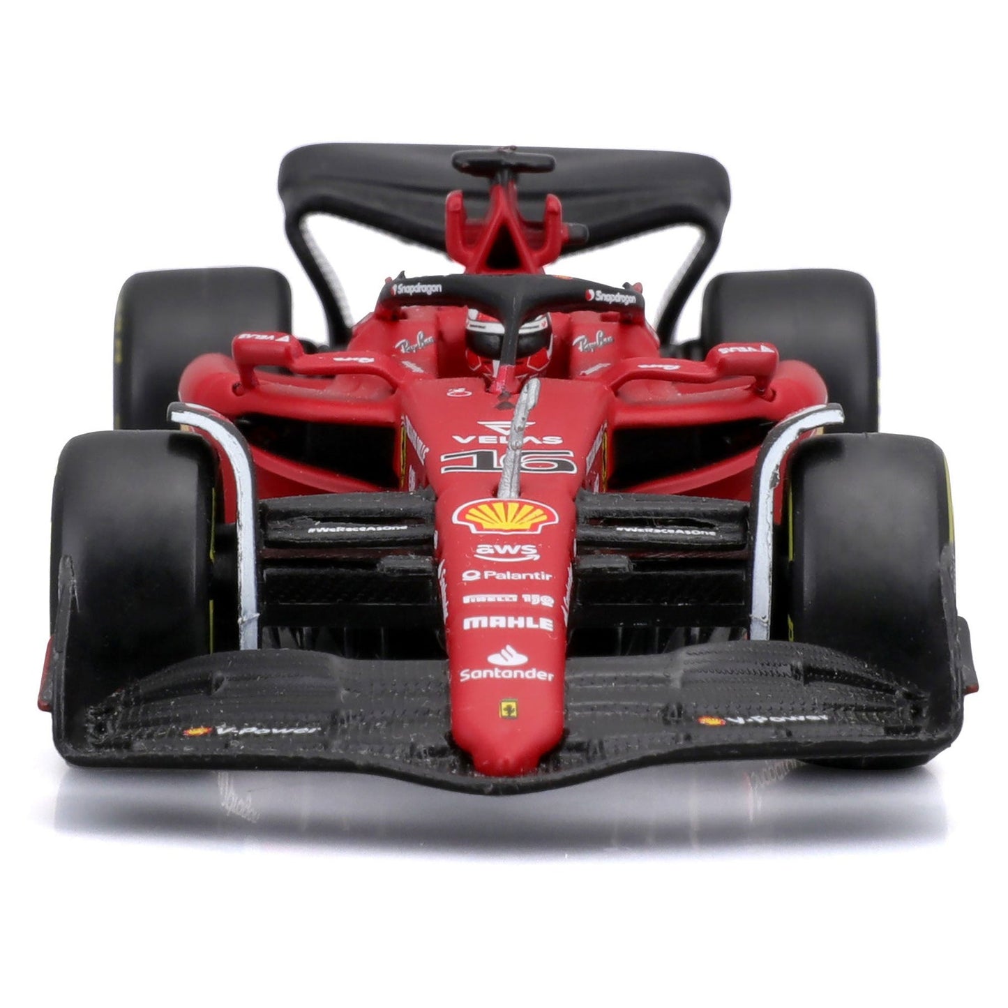 Bburago 1:43 Ferrari Racing 2022 F1 - 75 - Leclerc #16 with Driver