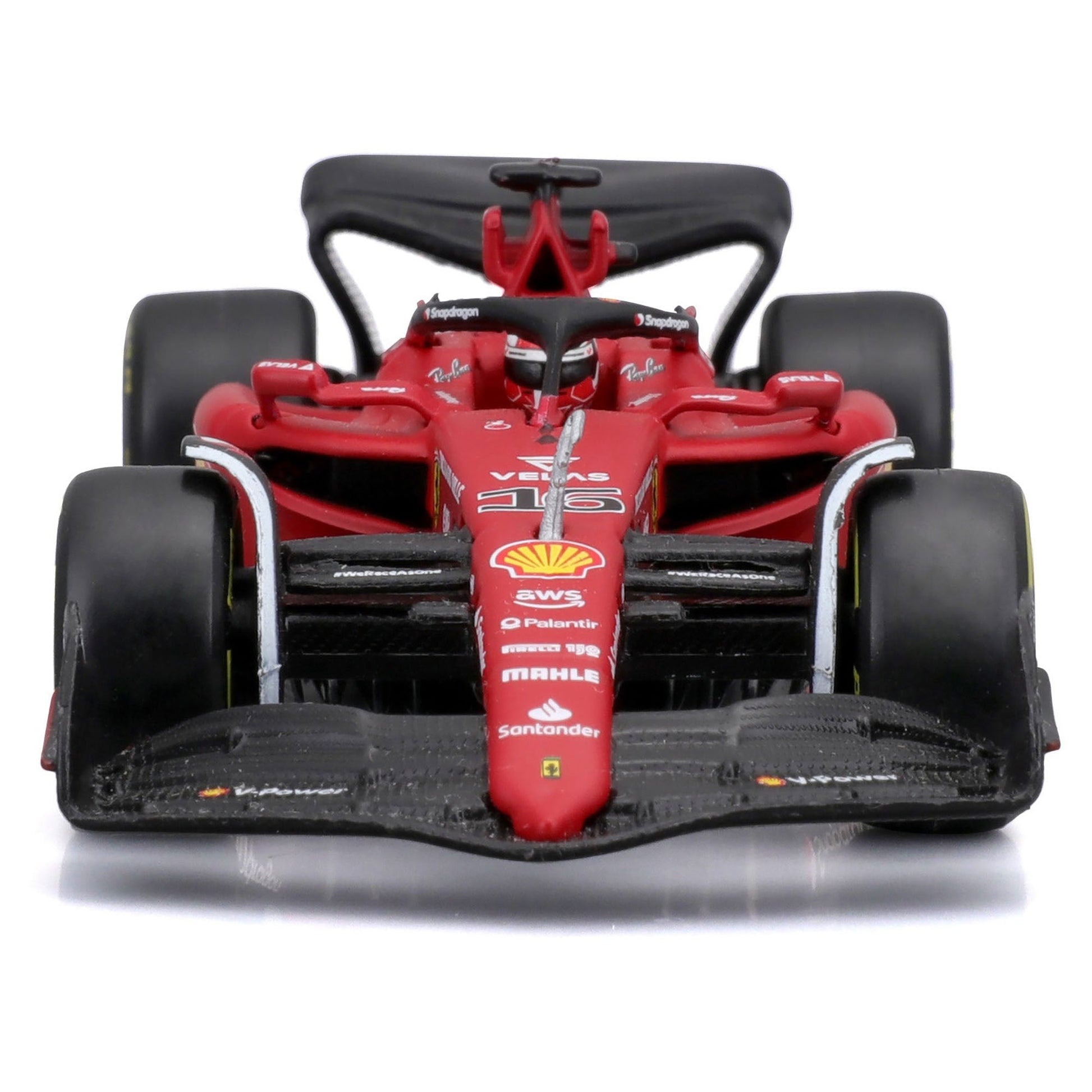 Bburago 1:43 Ferrari Racing 2022 F1 - 75 - Leclerc #16 with Driver
