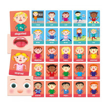 Montessori Flashcards Emotions and Actions