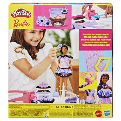 Play-Doh Barbie Fashionista Ruffles Doll Set