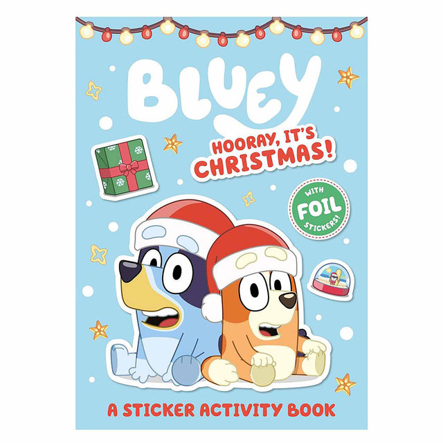 Penguin Bluey: Hooray, It's Christmas! Sticker Activity Book by Penguin