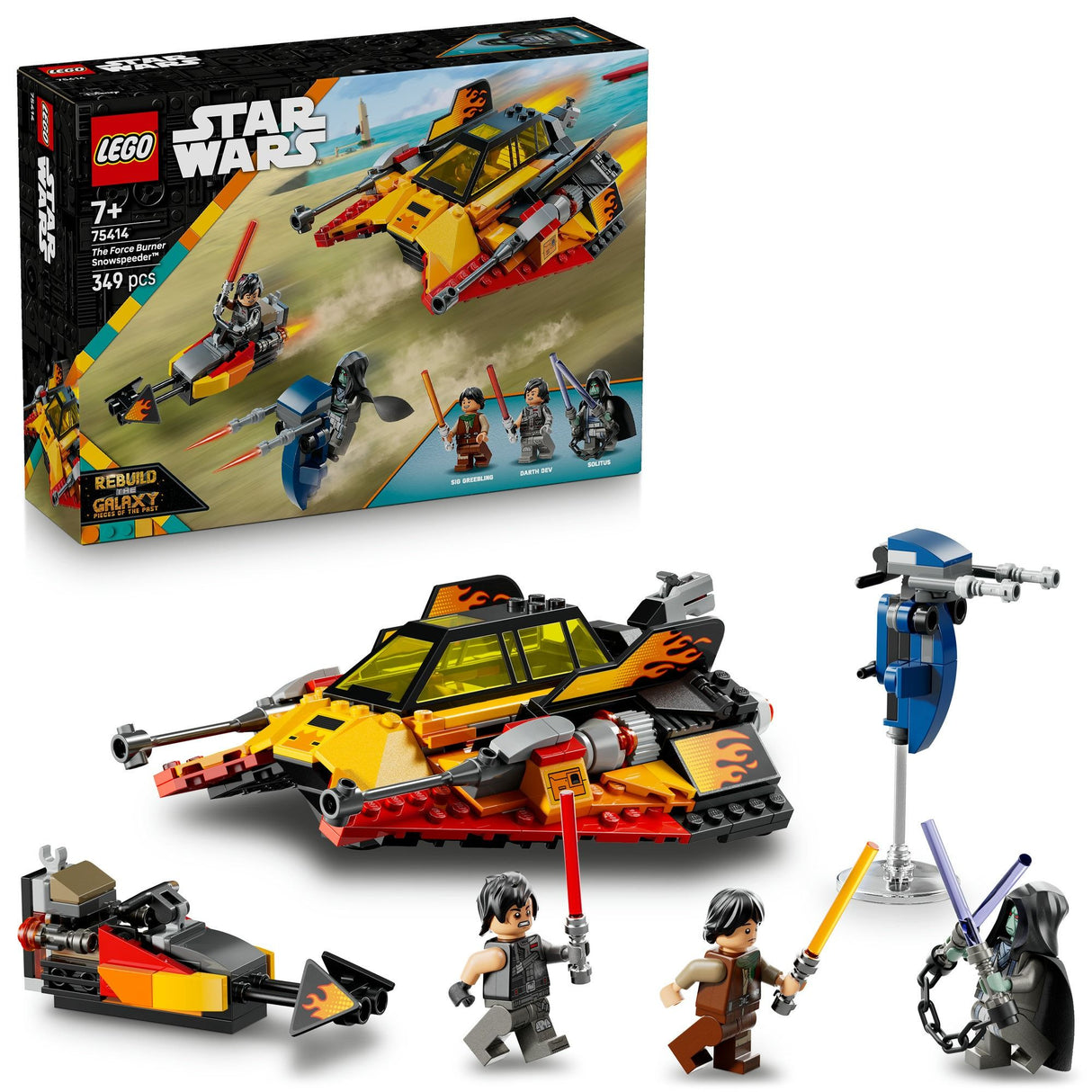 LEGO Star Wars The Force Burner Snowspeeder 75414
