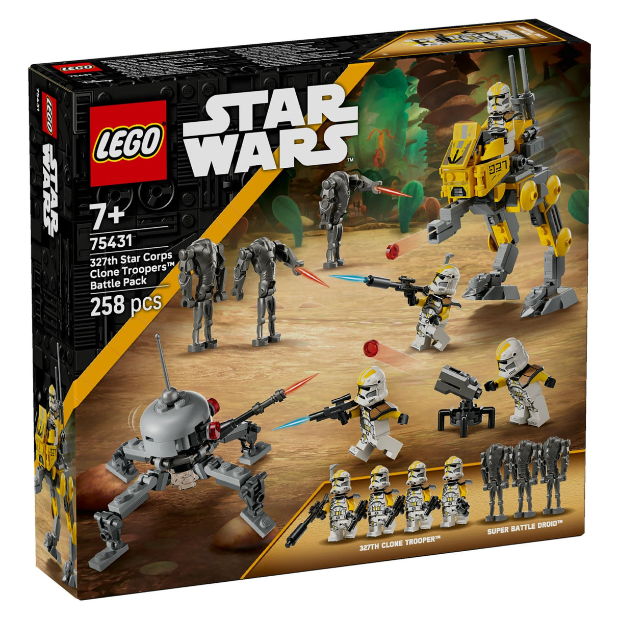 LEGO Star Wars 327th Star Corps Clone Troopers Battle Pack 75431