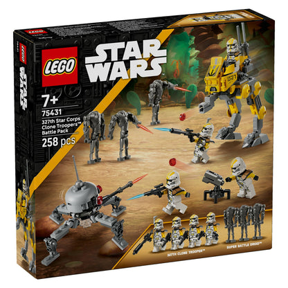 LEGO Star Wars 327th Star Corps Clone Troopers Battle Pack 75431