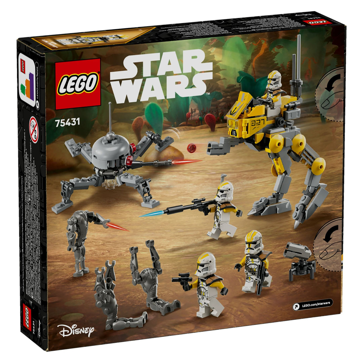 LEGO Star Wars 327th Star Corps Clone Troopers Battle Pack 75431