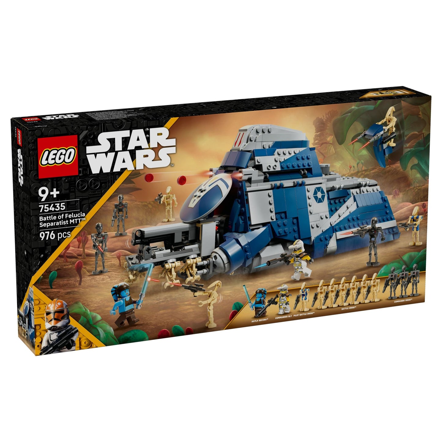 LEGO Star Wars Battle of Felucia Separatist MTT Vehicle75435