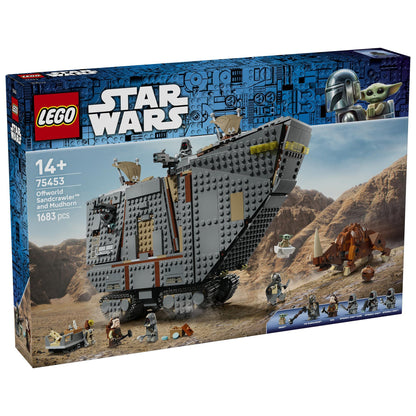 LEGO Star Wars Offworld Sandcrawler and Mudhorn 75453