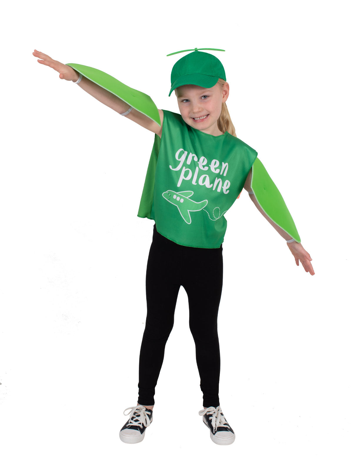 Emma Memma Green Planes Costume