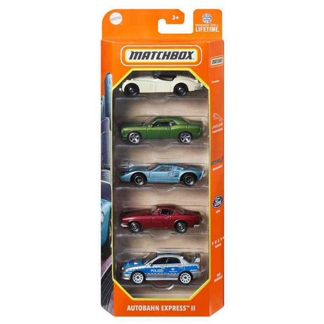 Matchbox 5-Pack Autobahn Express II