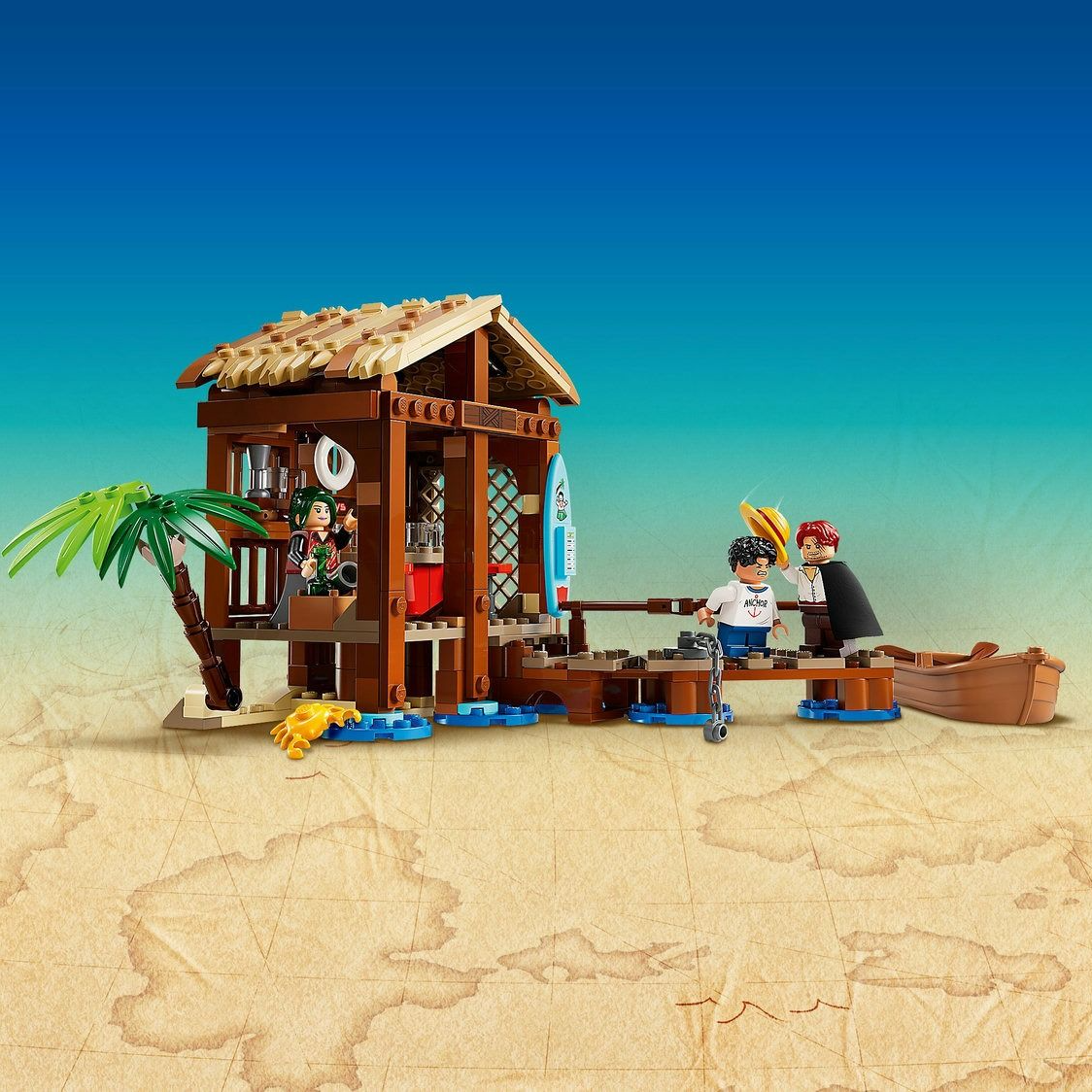 LEGO One Piece Next Windmill Village Hut 75636