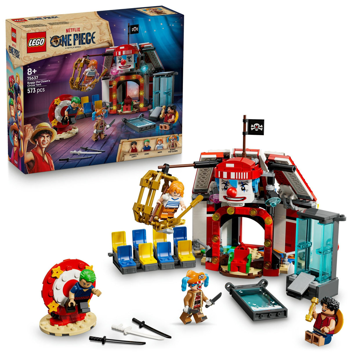 LEGO One Piece Next Buggy the Clown's Circus Tent 75637