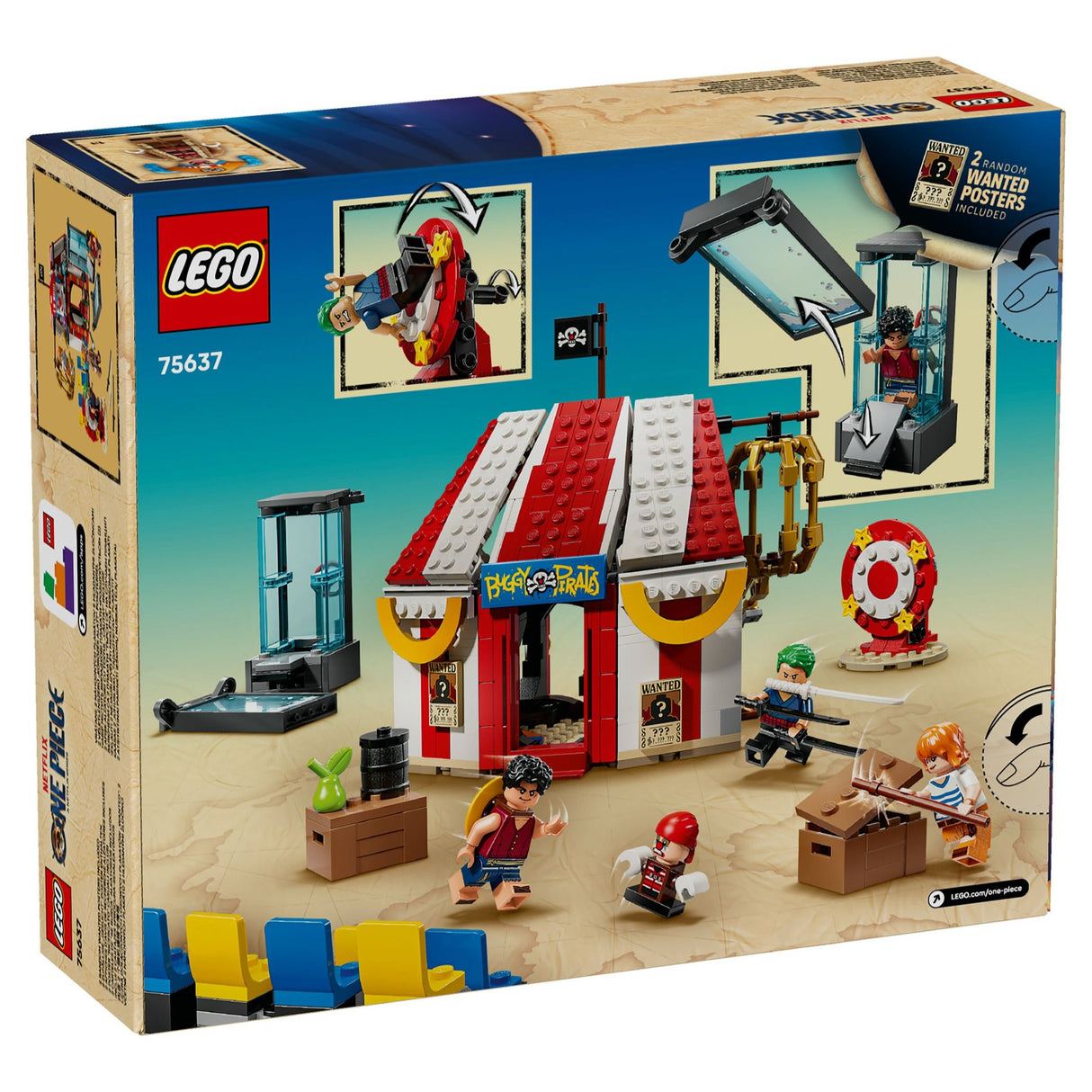 LEGO One Piece Next Buggy the Clown's Circus Tent 75637