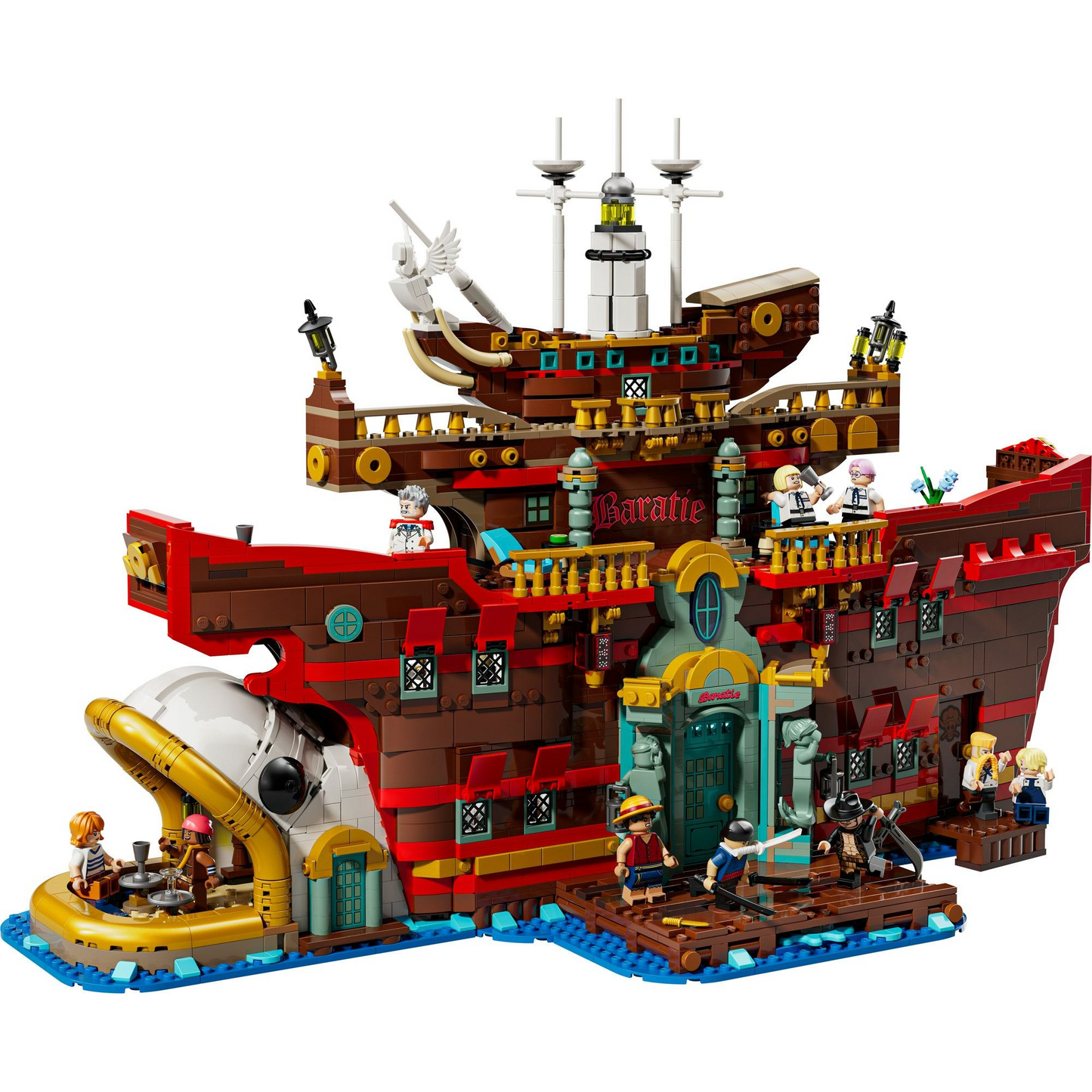 LEGO One Piece Next The Baratie Floating Restaurt 75640