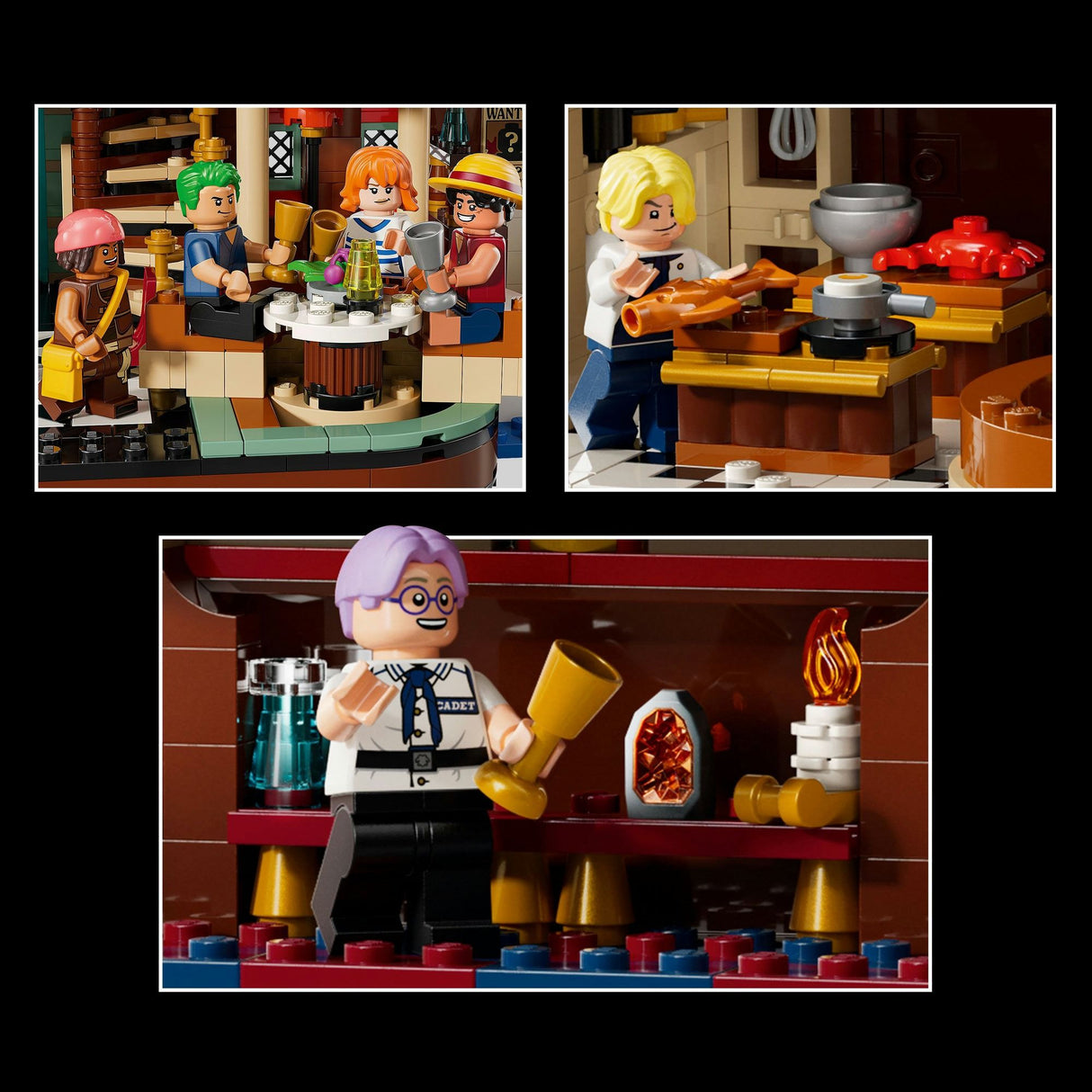 LEGO One Piece Next The Baratie Floating Restaurt 75640