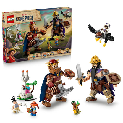 LEGO One Piece Dorry vs. Brogy Giants of Little Garden 75644