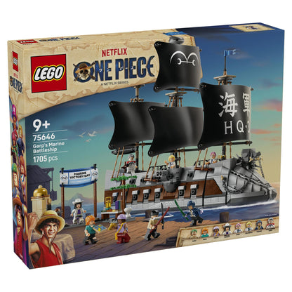 LEGO One Piece Garp's Marine Battleship 75646