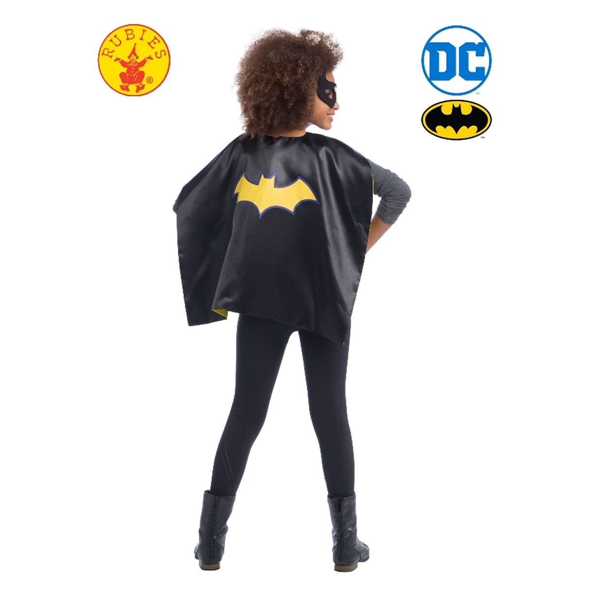 Rubies Dc Comics Batgirl Cape Set, Black