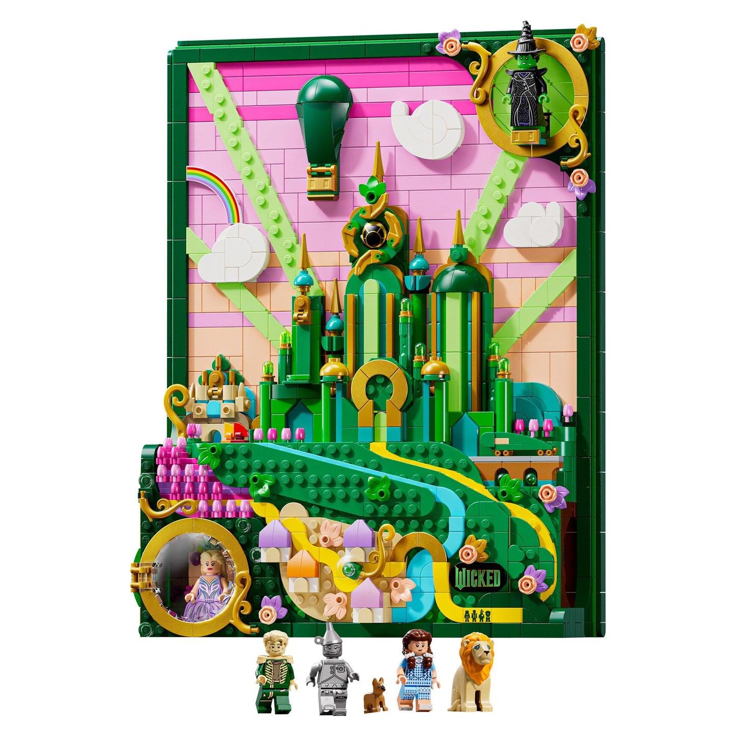 LEGO Wicked Emerald City Wall Art 75685
