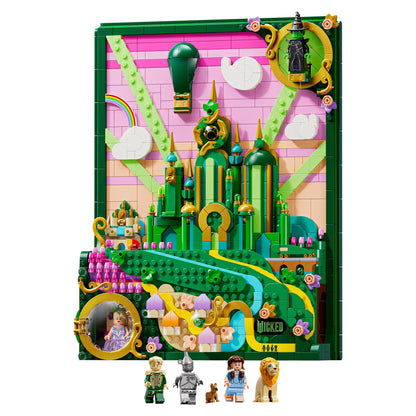 LEGO Wicked Emerald City Wall Art 75685