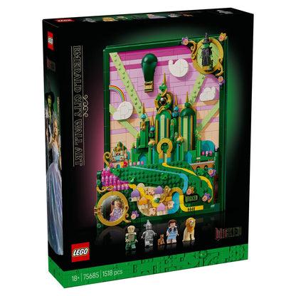 LEGO Wicked Emerald City Wall Art 75685