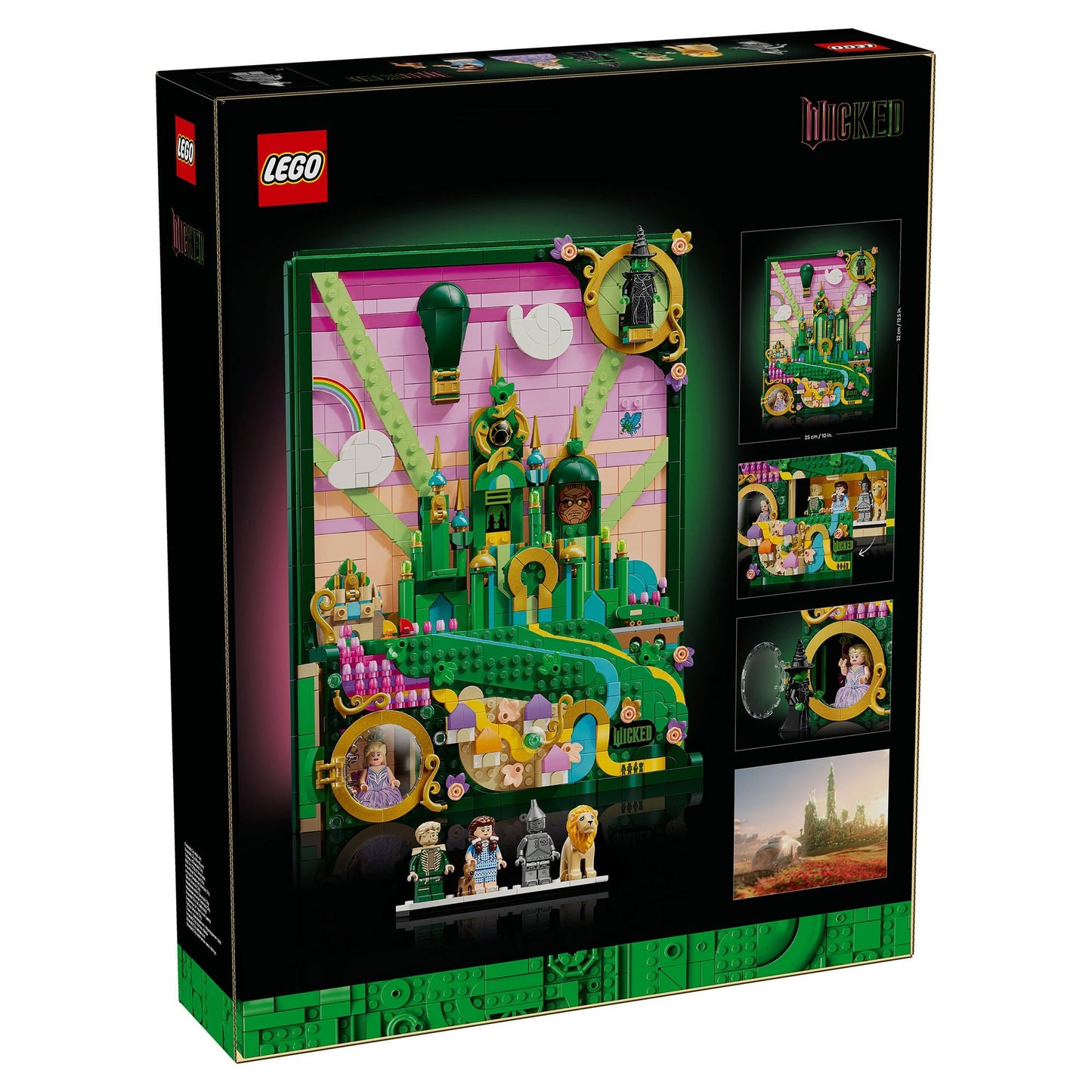LEGO Wicked Emerald City Wall Art 75685