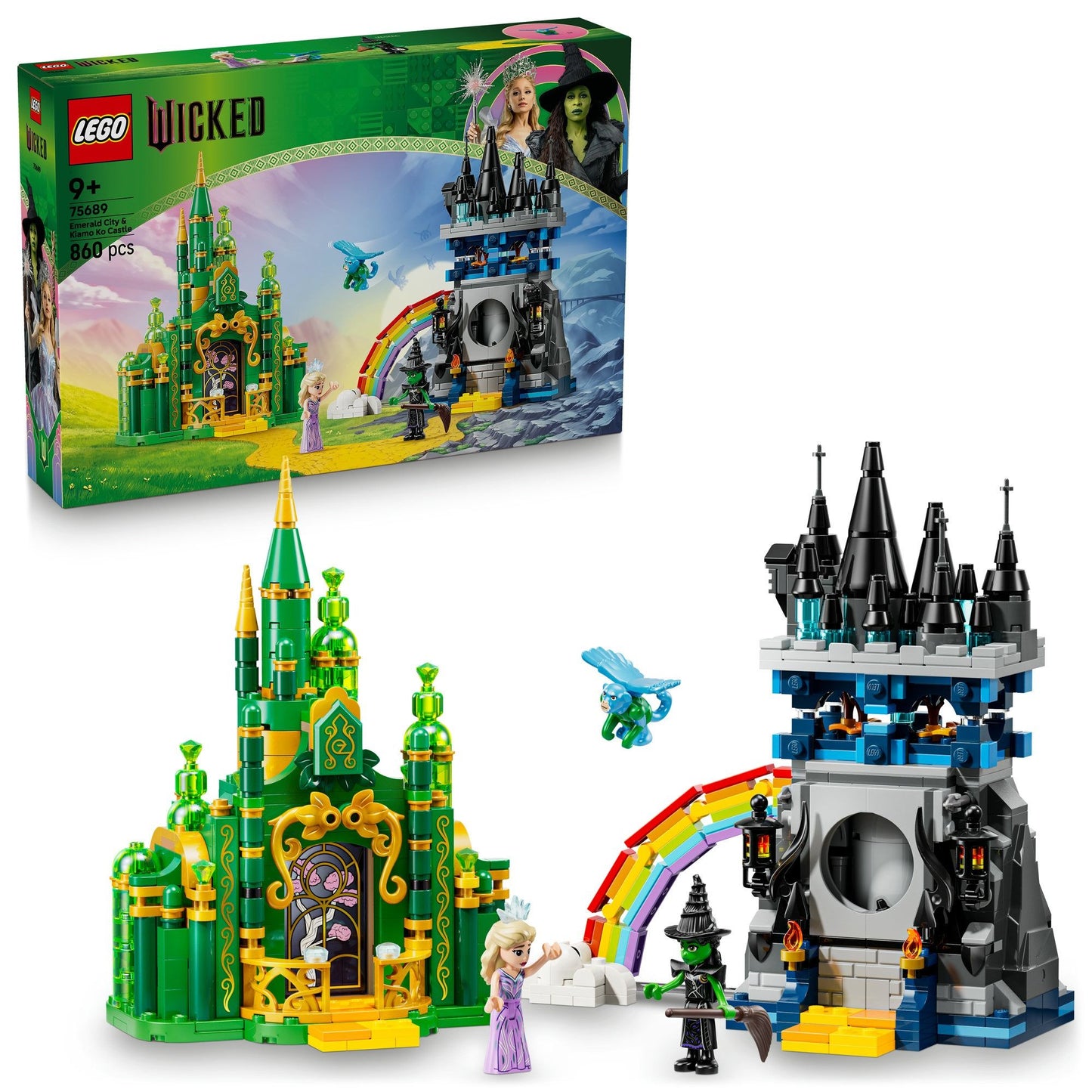 LEGO Wicked Emerald City & Kiamo Ko Castle 75689