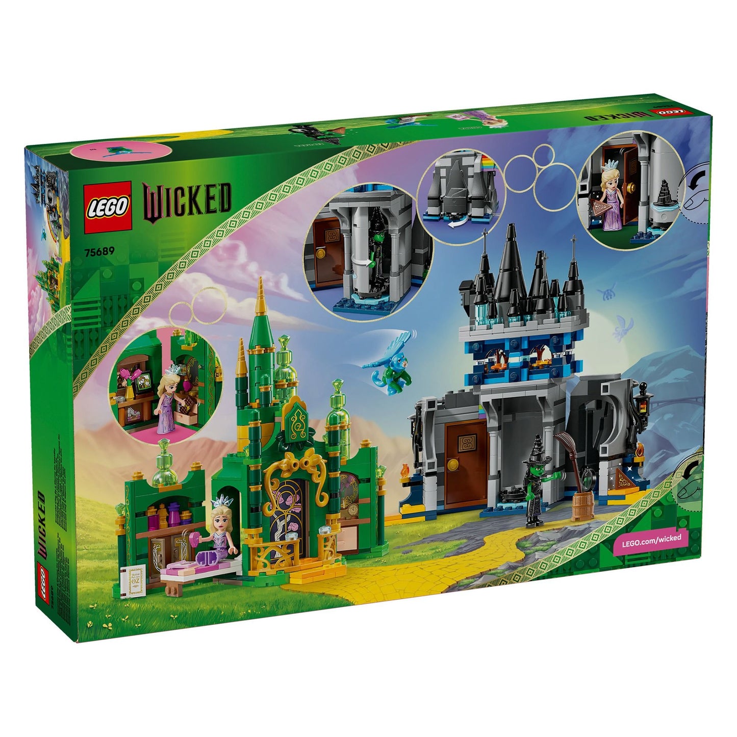 LEGO Wicked Emerald City & Kiamo Ko Castle 75689