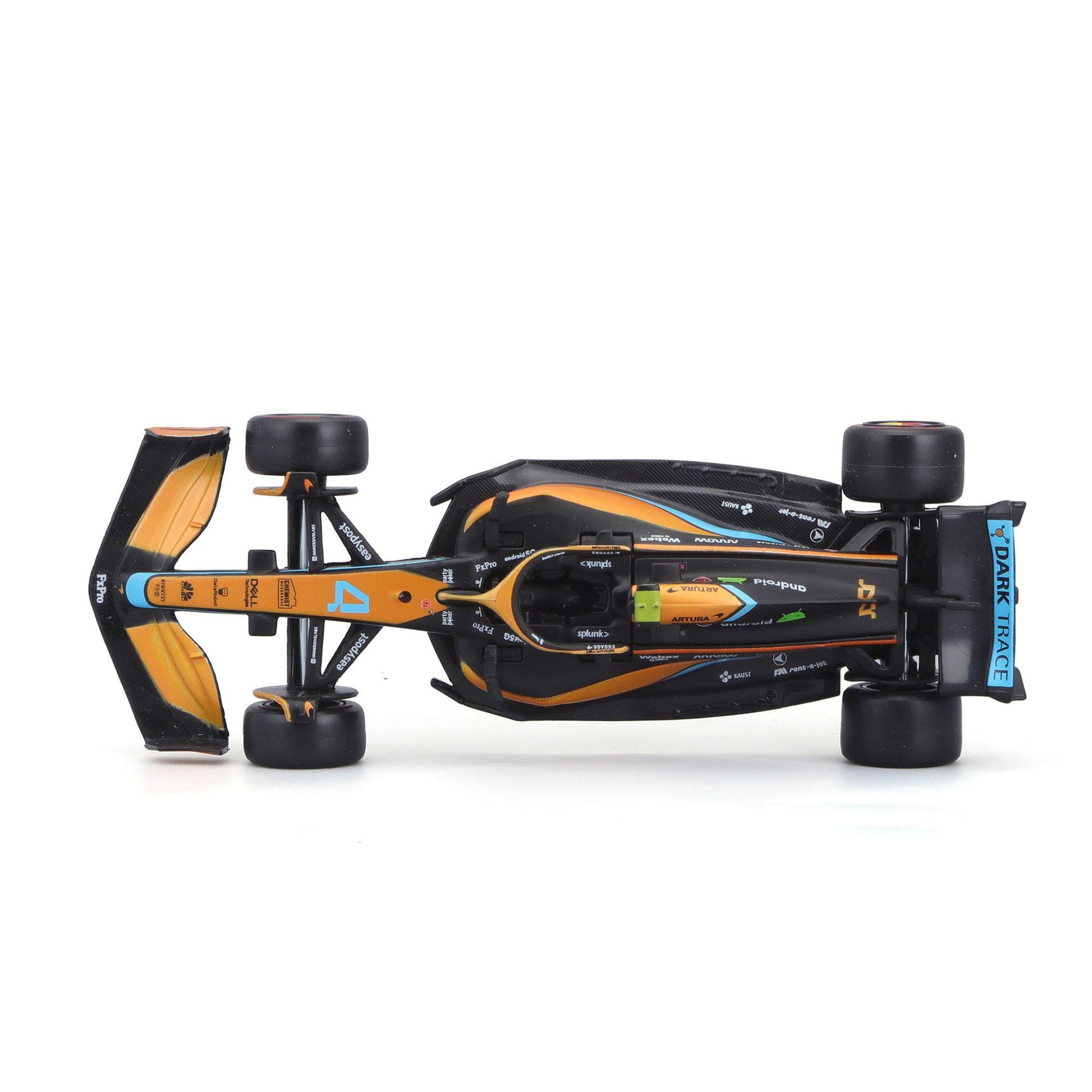 Bburago 1:43 2022 F-1 McLaren MCL 36 #4 Norris