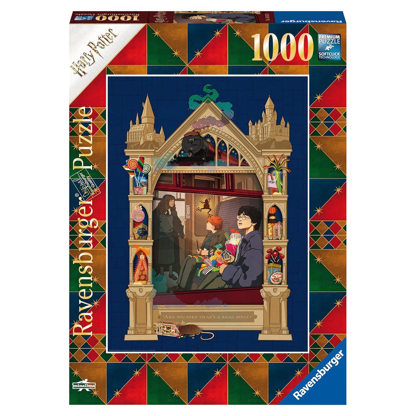 Ravensburger Harry Potter The Way To Hogwarts 1000pc Jigsaw Puzzle