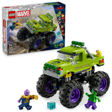 LEGO Marvel The Hulk Truck vs. Thanos 76312