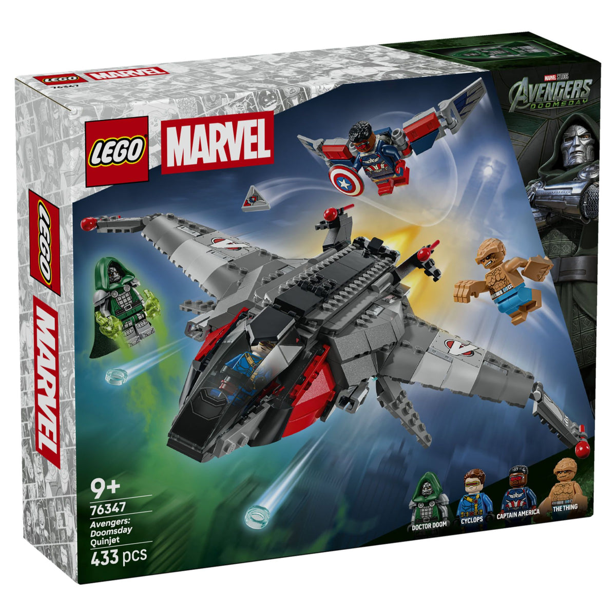 LEGO Super Heroes Marvel Avengers: Doomsday Quinjet 76347