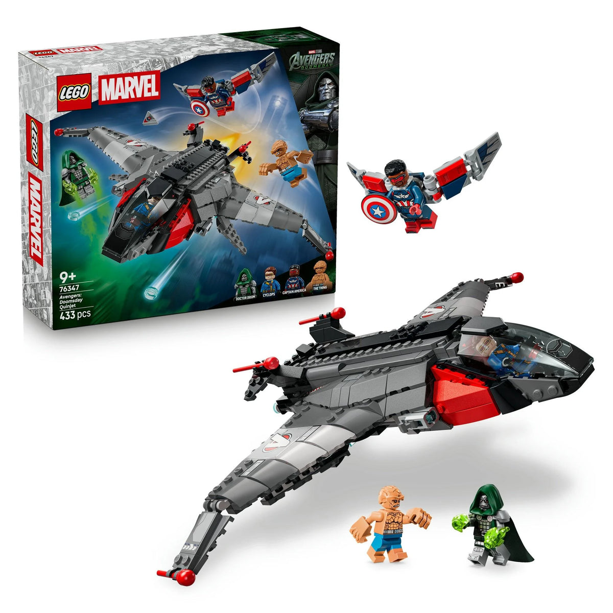 LEGO Super Heroes Marvel Avengers: Doomsday Quinjet 76347