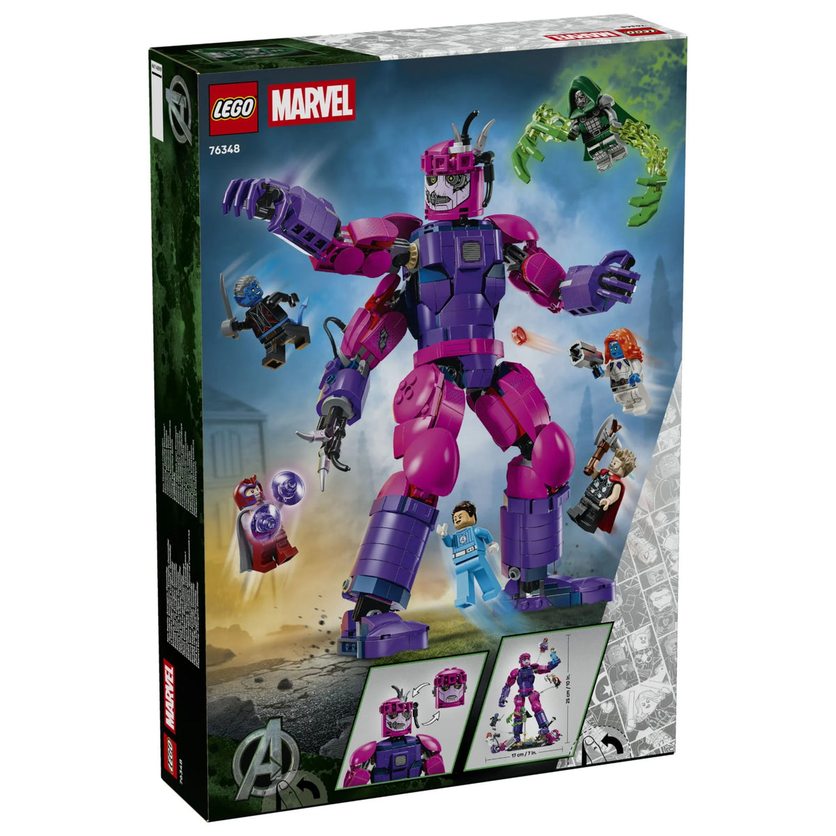 LEGO Super Heroes Marvel Epic Battle Avengers Doomsday 76348