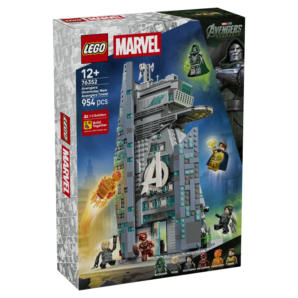LEGO Super Heroes Marvel Avengers Doomsday New Avengers Tower 76352