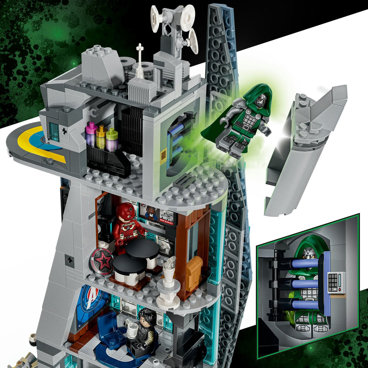 LEGO Super Heroes Marvel Avengers Doomsday New Avengers Tower 76352