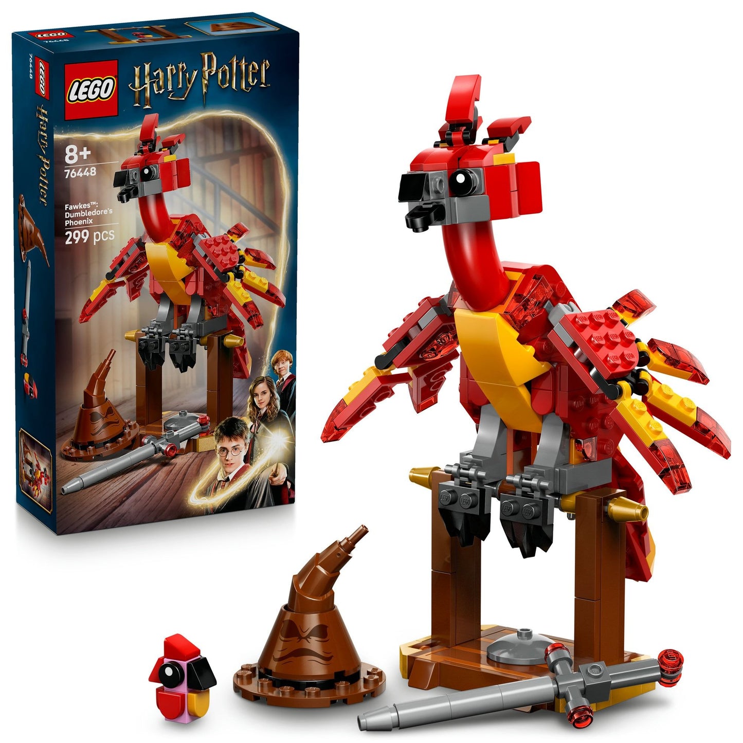 LEGO Harry Potter Fawkes Dumbledore's Phoenix 76448