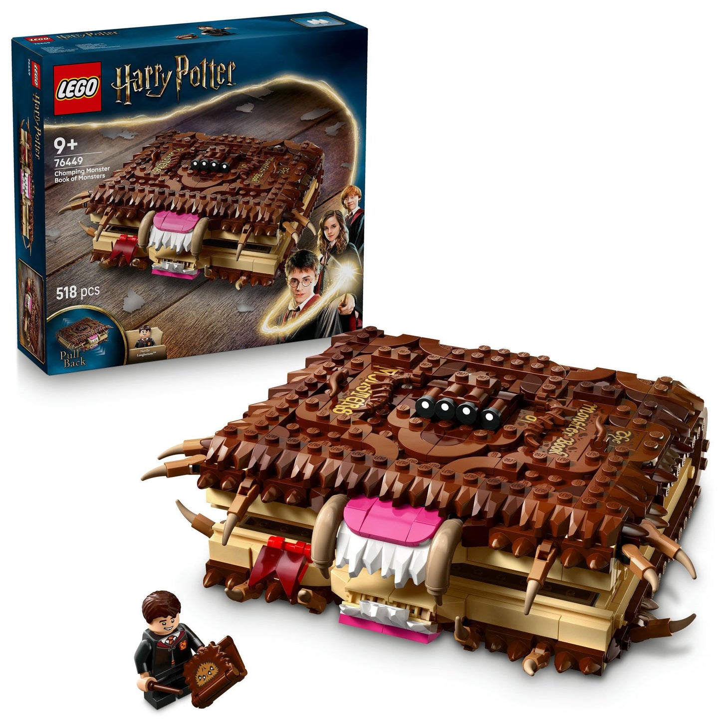 LEGO Harry Potter Chomping Monster Book of Monsters 76449