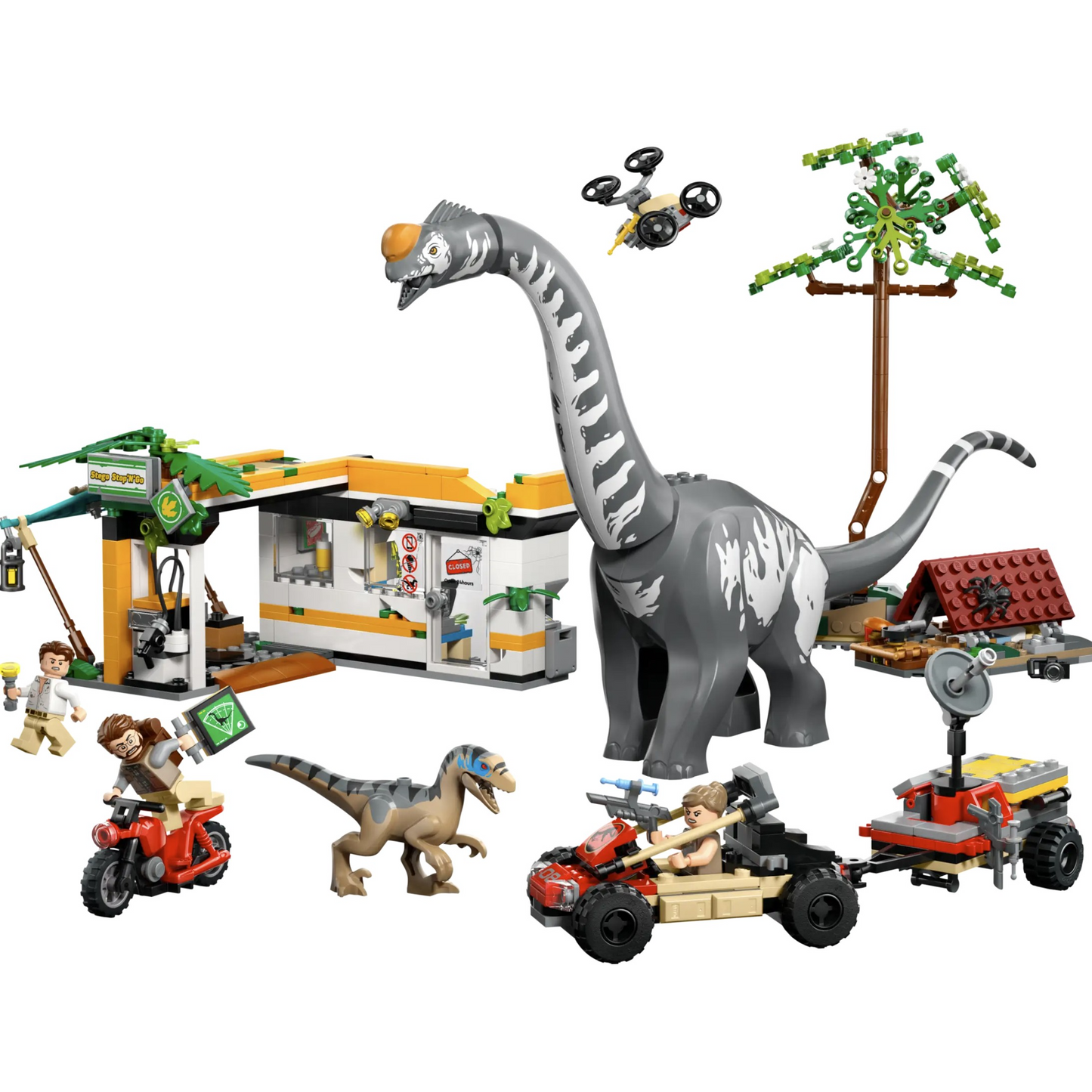 LEGO Jurassic World Rapter & Titanosaurus Tracking Mission 76973