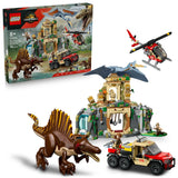 LEGO Jurassic World Spinosaurus & Quetzalcoatlus Air Mission set 76976