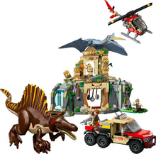 LEGO Jurassic World Spinosaurus & Quetzalcoatlus Air Mission set 76976