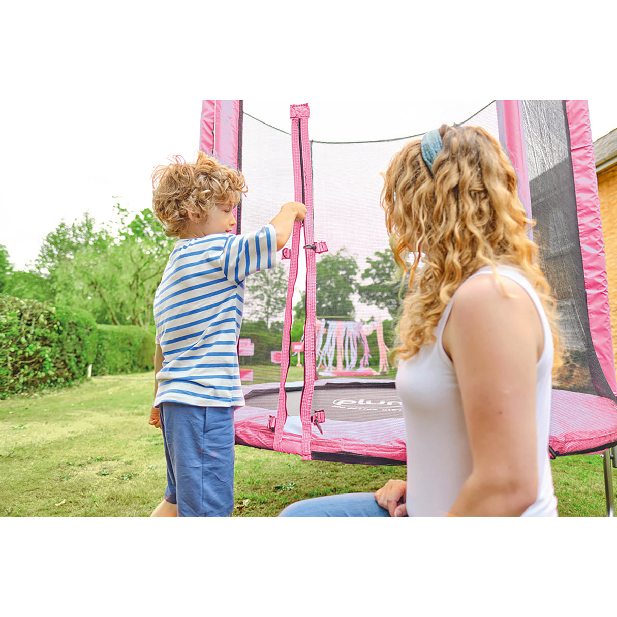 Plum Junior Trampoline, Pink (6 ft)